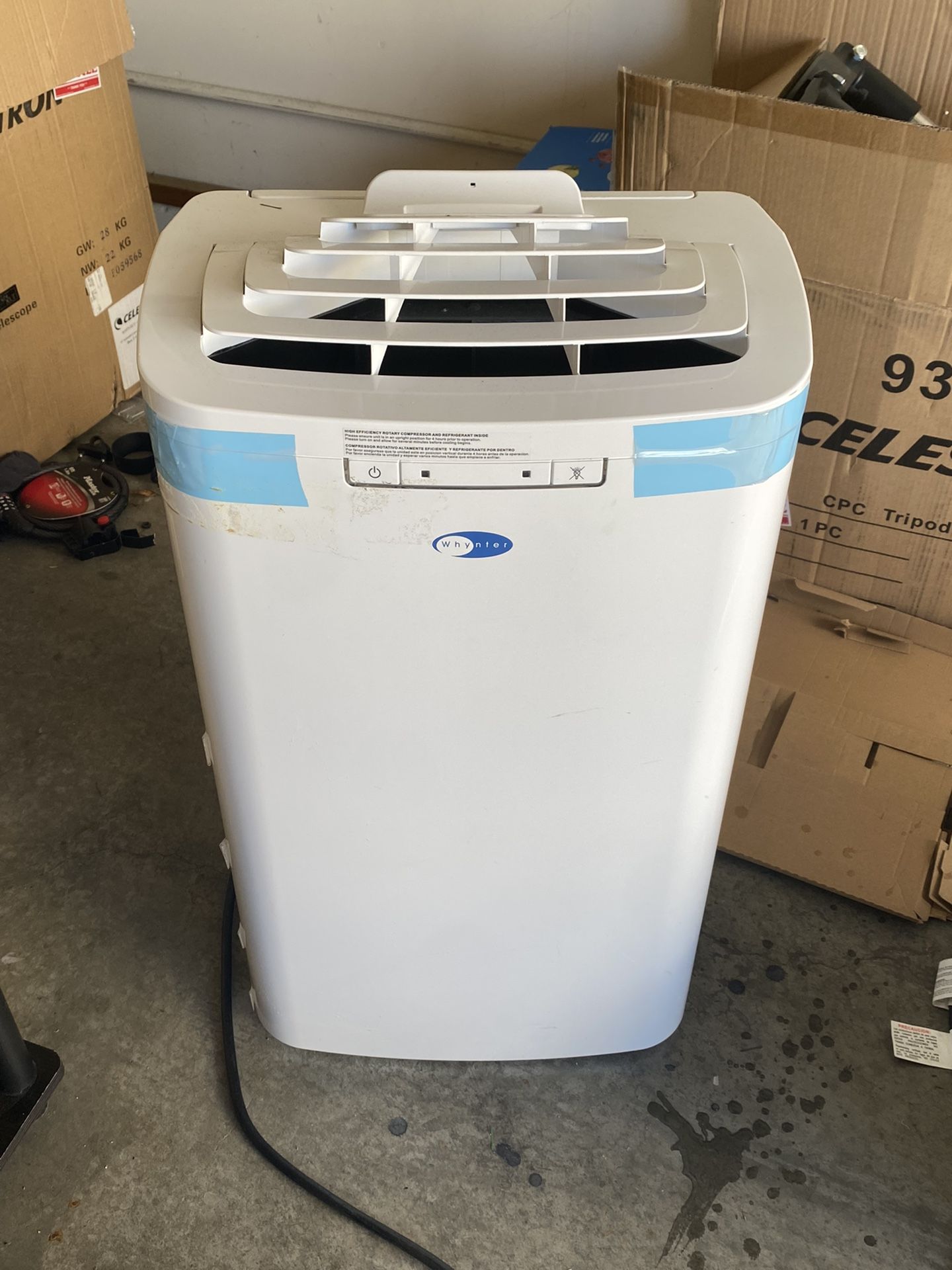 Whynter portable AC - Whynter ARC-110WD 11,000 BTU