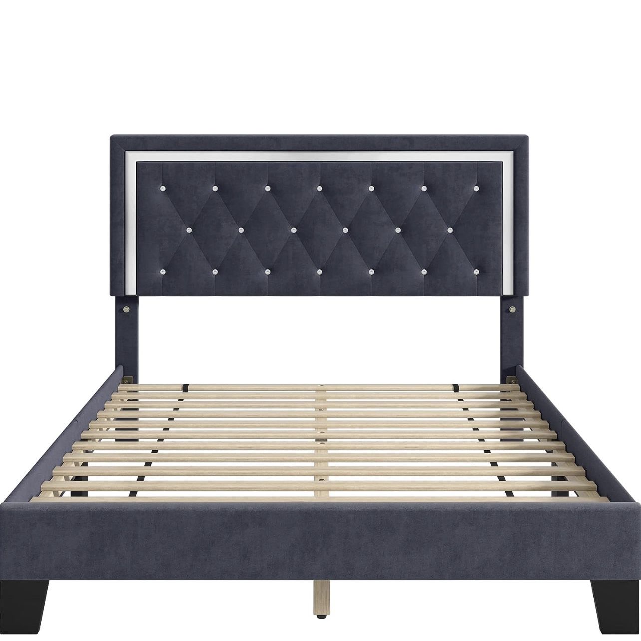 Grey Queen Sized Bed Frame