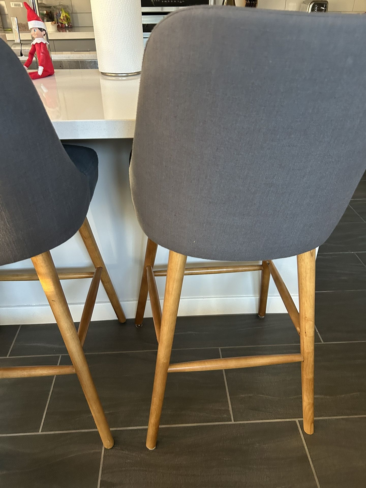 Gray Bar Stools
