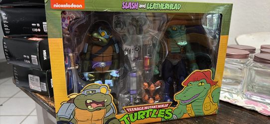 Teenage Mutant Ninja Turtles Slash and Leatherhead