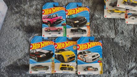 Set de 5 autos Hotwheels de coleccion