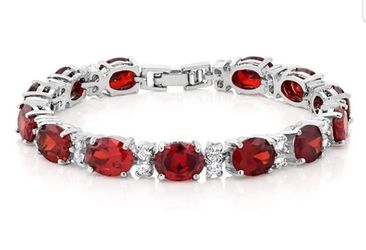 Beautiful Silver Bracelet with Rhinestones $10 each