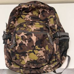 Trans Jansport Camouflage Backpack 