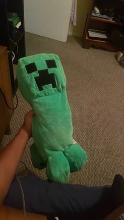 Minecraft creeper plushie