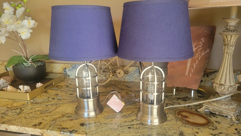 Pottery Barn kids Nautical Lamp