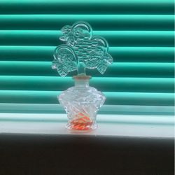 Antique Glass Perfume Bottle  