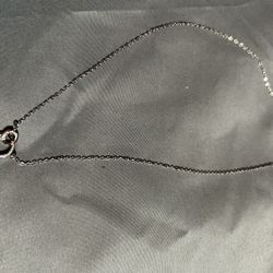 Double Circle Ring Necklace 