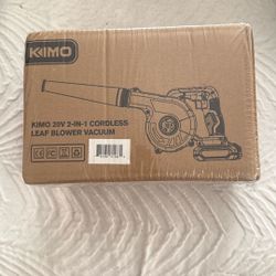 Kimo  20v 2-in-1 Cordless Leaf Blower Vacuum