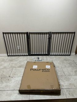 Heavy Duty Freestanding Pet Gate