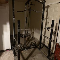 Weight Set And Punching Bag Set With Speed Bad Attachment 