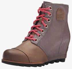 Sorel PDX 1964 Premium Wedge Ankle Boot Booties Shale Lexie Sz 8 NEW