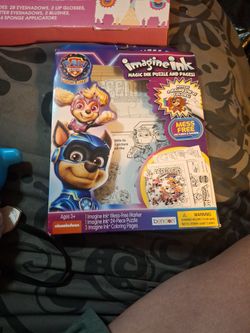 Imagine Ink Puzzle And Pages