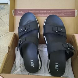 JAMBU, FENTON WATER READY, BLK/WH AND SIZE 8 M/ EUR /39