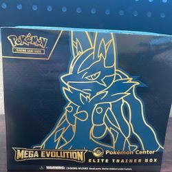 Pokemon Mega Evolution ETB Pokemon Center