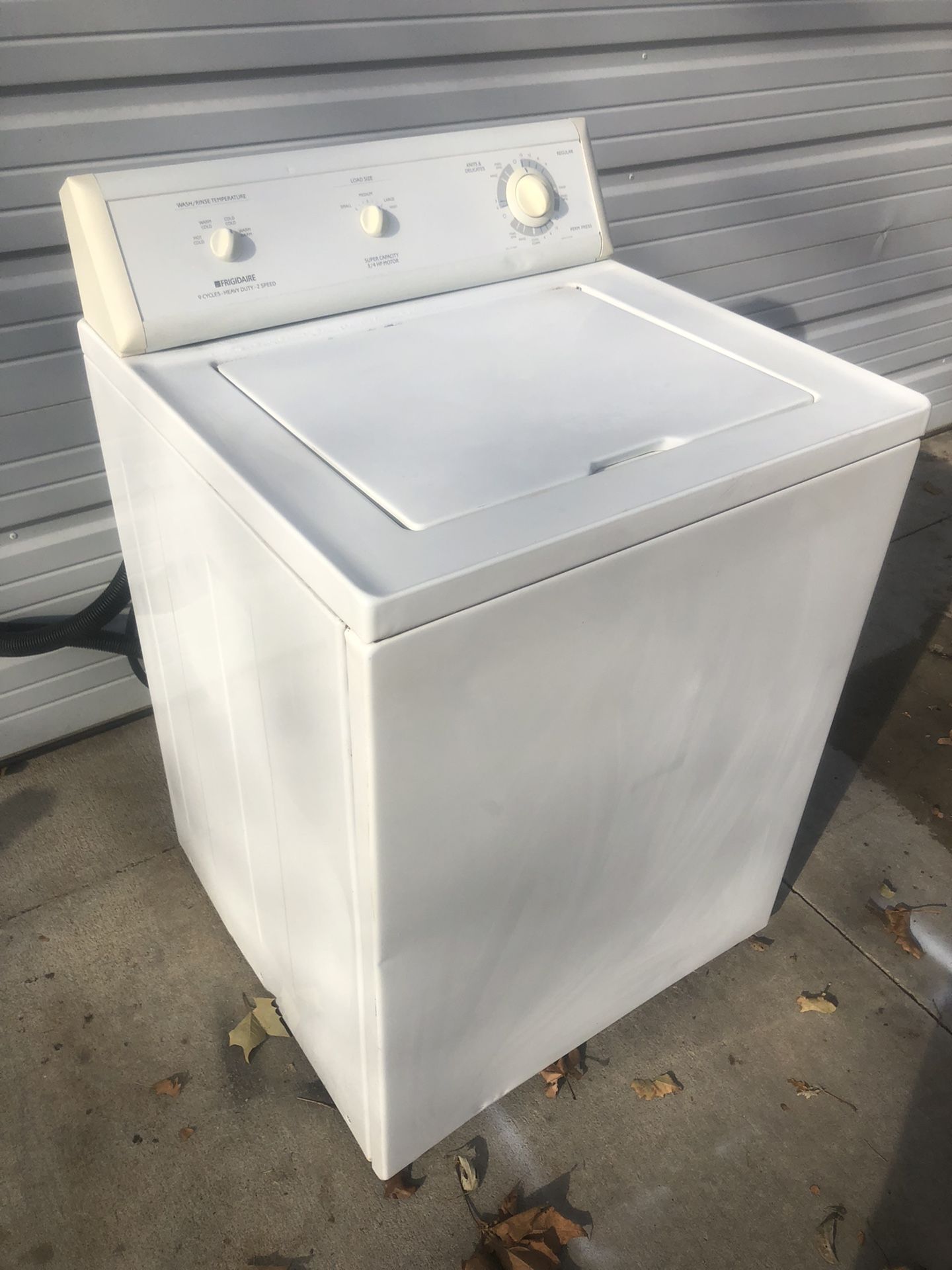 frigidaire washer offerup