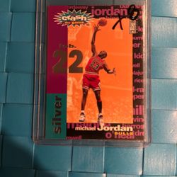 1995 COLLECTOR'S CHOICE CRASH THE GAME SCORING C1 MICHAEL JORDAN KNICKS-GOLD