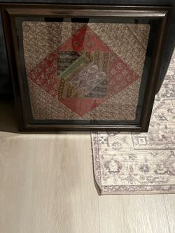 Framed Indian Textile Art
