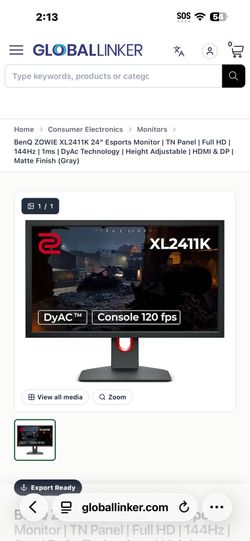Benq gaming monitor