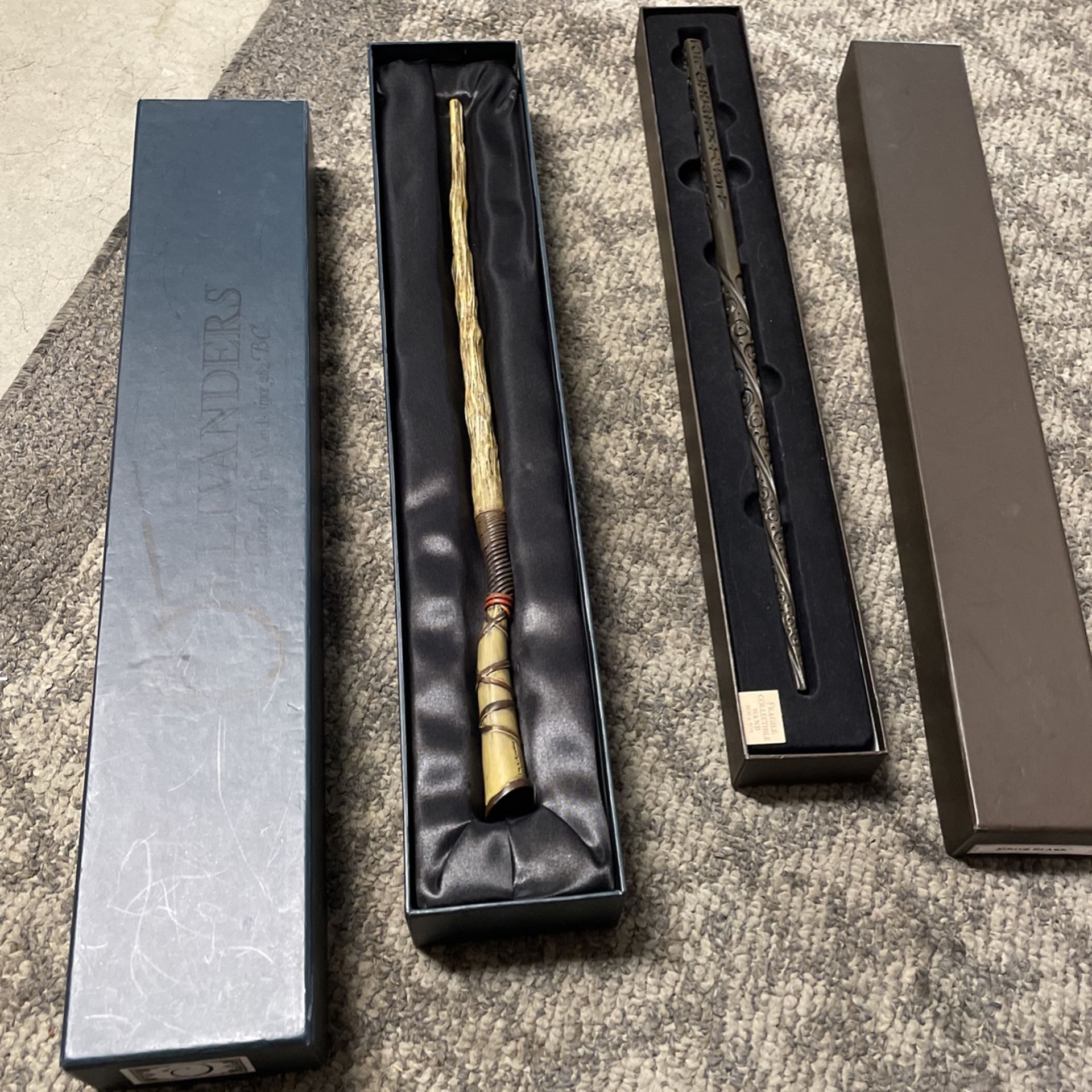 Two Harry Potter Wand Collectors Item