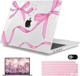 Mektron Case for MacBook Pro 14" Pink Bows