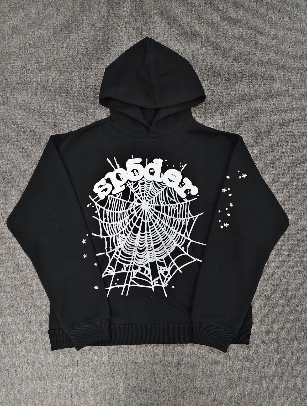 Sp5der OG Web Hoodie ‘Black' - Size Large