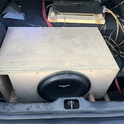 Skar Audio Vxf 15” Custom Ported Double Layer Birchwood Box 
