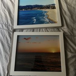Beach Framed Photos 9 1/2 X 7 1/2 