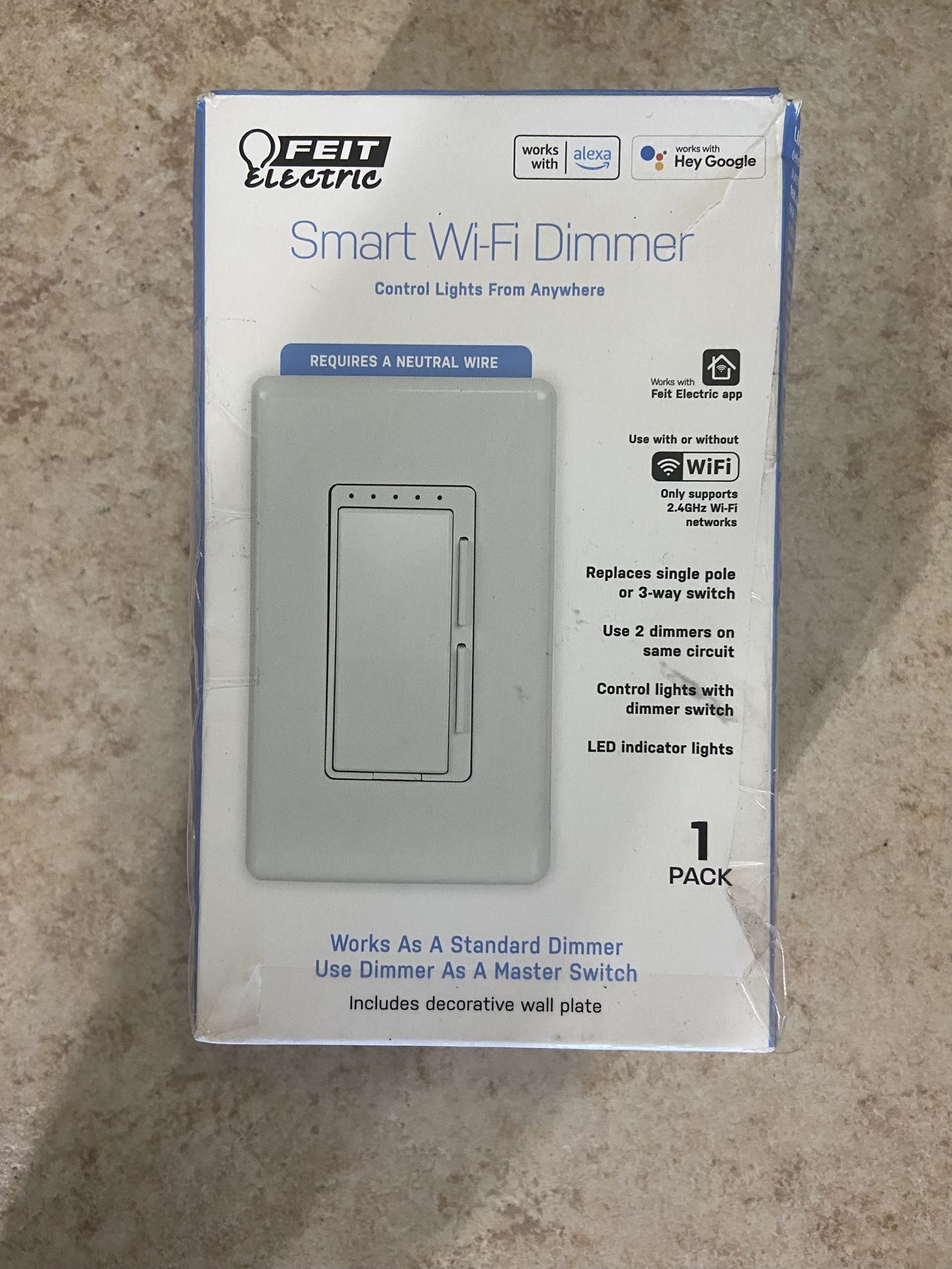 Feit Electric Smart WiFi Dimmer Switch