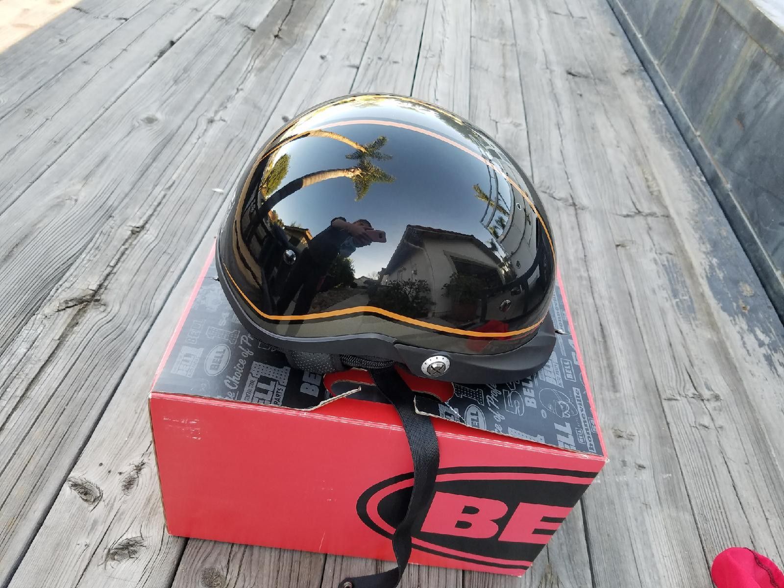 Bell motorcycle helmet