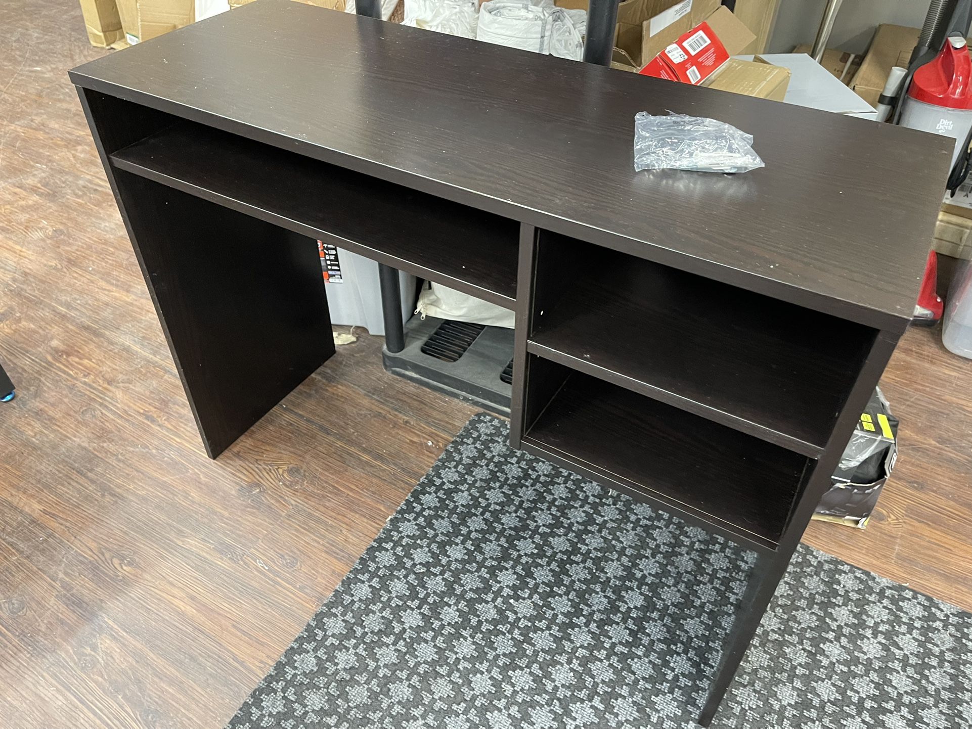 New Espresso Desk Assembled