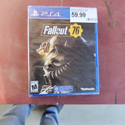 Ps4 Fallout76