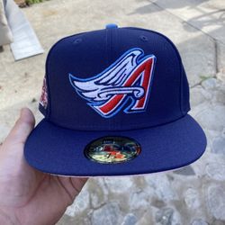 Angles Hat 50th Patch 71/8