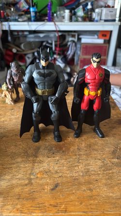 Batman and Robin Action Figures 6” Loose