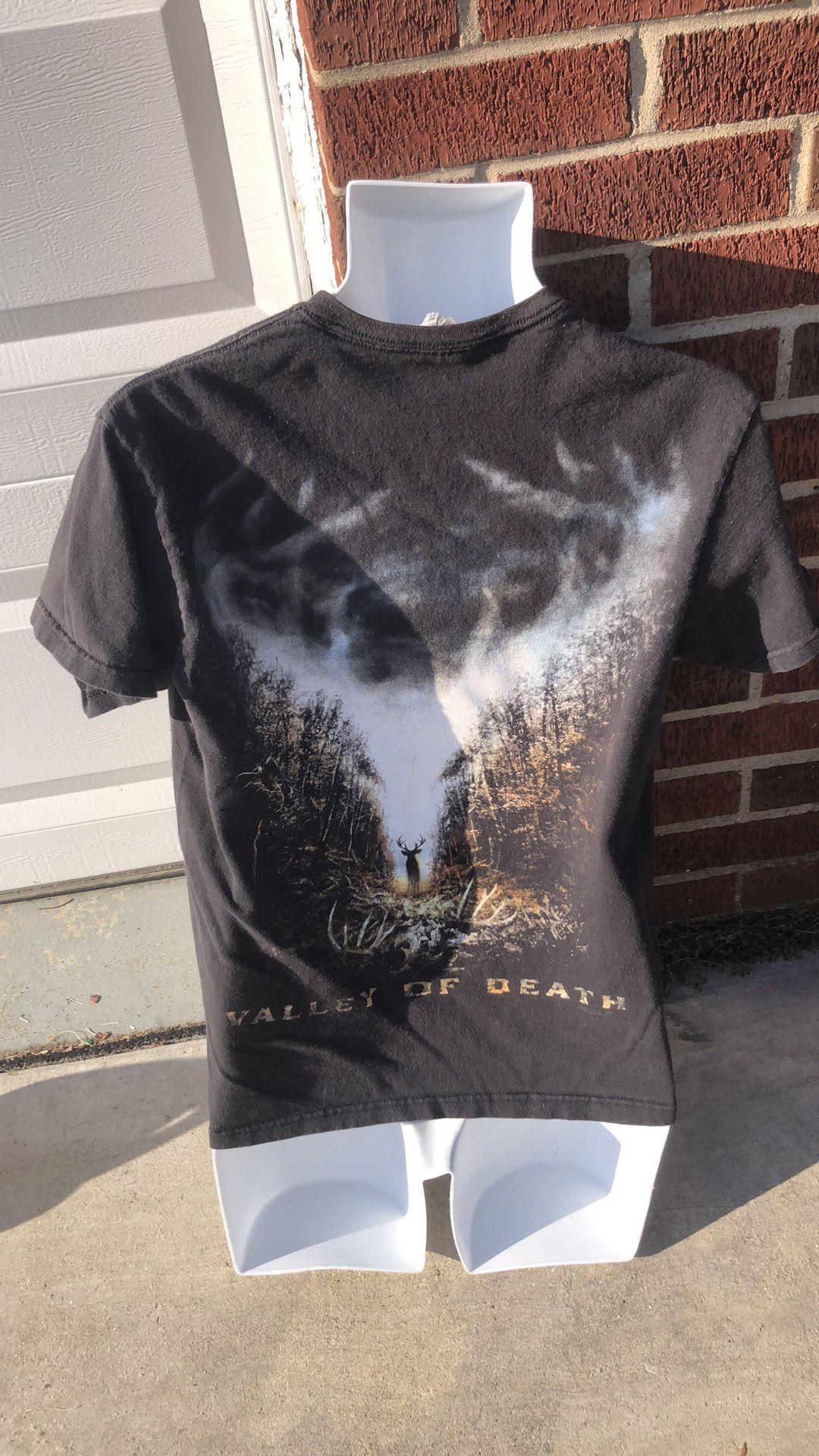 Men’s size MEDIUM Buck Wear Valley Of Death shirt. It has some spots. See pics