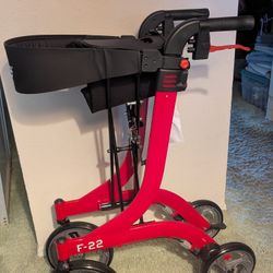 Brand new! Eagle Series by Drive Medical F-22 Walker Rollator GV974RDb