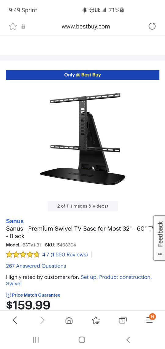 Tv Stand Mount