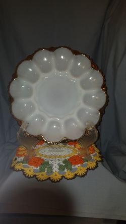 Vintage milk glass