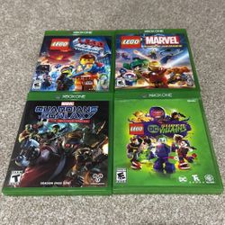 Lego Movie Videogame / Marvel Super Heroes / DC Super Villains / Guardians of the Galaxy Telltale Series