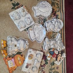 Character Cake Pan Never Used $15 Each