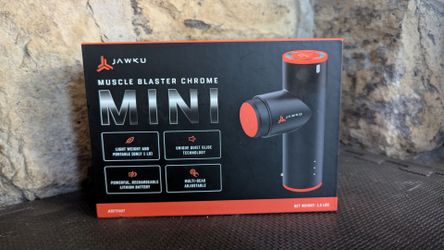 Jawku Muscle Blaster Chrome Mini Massager