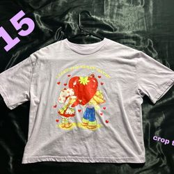 Strawberry Shortcake Crop Tee