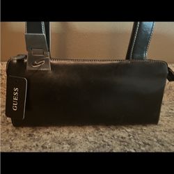 New Black Guess Purse With Labels