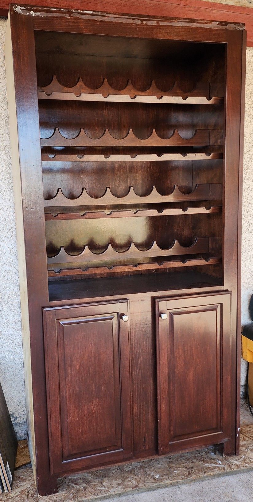 Wine Cabinet 7ft Tall