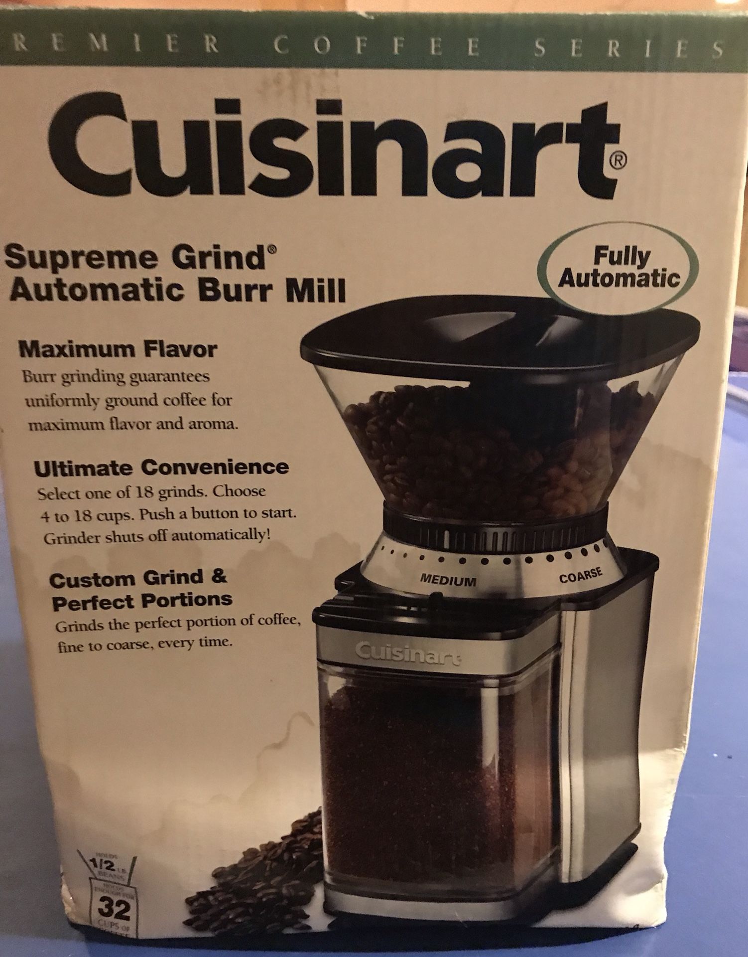Cuisinart - Supreme Grind Automatic Burr Mill