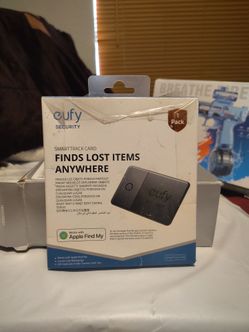 Eufy Security SmartTrack Card t87b2011 Bluetooth tracker designed to work with Apple Find My.