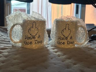 Coffee mugs x2. New, never used.