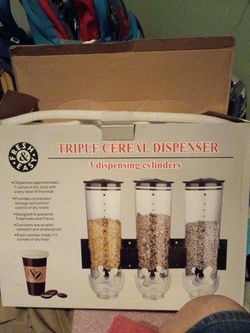 Fresh & Easy Triple Cereal Dispenser