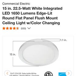 4 Led Flush Mount Fixtures