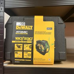 Dewalt 20V MAX* CROSS LINE LASER (TOOL ONLY)