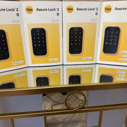 ‼️ NEW! Yale Assure Lock 2; Smart Door Lock with Bluetooth and Pushbutton Keypad; Satin Nickel ‼️